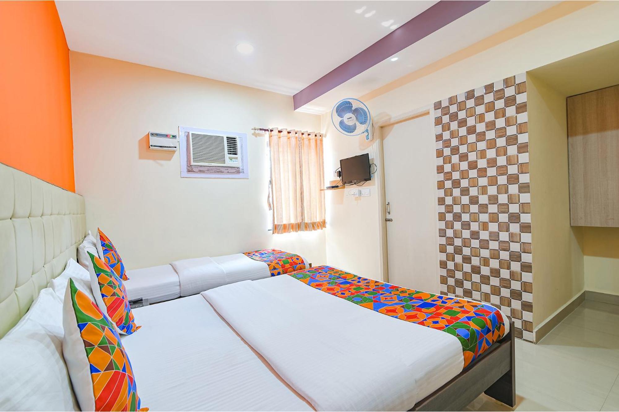 Fabhotel Vrj Residency - 500M From Chennai Trade Center Csennai Kültér fotó